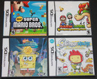 Lot Of 4 Nintendo Ds Mario   Luigi Bowser s Inside Story Super Mario Spongebob  