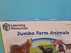 Jumbo Farm Animals  Animal Toy Set For Toddlers  7 Pieces  Ages 18 Month 