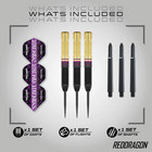 Darts - Professional Player - Brass Darts Set With Flights And Shafts  stems 