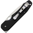 Spyderco Smock Compression Lock 3 5  Black Cpm S30v G10 Folding Knife C240cfp