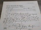 1900 Bedford County Pa Order Granting Tavern License 44 Elector Signatures Rare