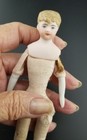 Antique Bisque Lady  Doll Undressed  Germany Dollhouse Miniature  5 1 2  Tall