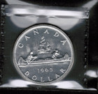 1965 Canada Silver  1 Dollar - Iccs Certified Pl-65 Heavy Cameo Sb P5 Type 1