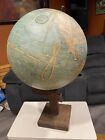 Antique New Peerless 12 Inch Terrestrial Globe By Atlas School Supply Co 