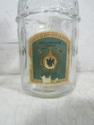 Vintage 1960s Guerlain Bee Embossed Glass Perfume Bottle Empty France Large