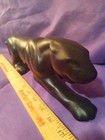 Vintage Porcelain Prowling Black Panther Collectible