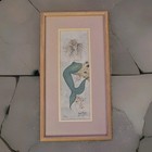 Anne Marie Solomon Lg mermaid Print Limited Edition 33 500 Matted Framed Signed 
