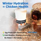 Chicken Water Heater For Winter 50w Safe Thermo Bucket Belt Heated Strap 86  f