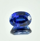 Natural Flawless Cornflower Blue Ceylon Sapphire Loose Oval Gemstone Cut 11x8 Mm