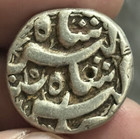 Mughal Empire Jahangir Silver Rupee Dilkhah Couplet 103 0  Ah ry15 Qandhar Mint
