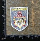 Vintage Bermuda Coat Of Arms Crest Shield Travel Souvenir Sew-on Patch 1970   s