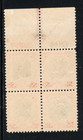 Ally s Us Plate Block Scott  834  5 00 Calvin Coolidge  4  Mnh F vf  q-12c 