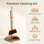 Putnatrue Broom With Standing Dustpan Combo Set  52  1p  Set
