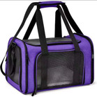 Pet Carrier Cat Travel Bag Portable Soft Sided Comfort Case Airline Approved Dog