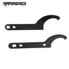 Fapo 2 Pcs Of Universal Coilover Adjustable Tool Spanner Wrench Black