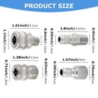 8pcs Pressure Washer Quick Connect Kit 3 8 Inch Quick Connect Pressure Washer   