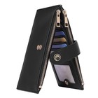 Slim Leather Wallet For Women - Rfid Blocking Bifold Credit Card Holder With Zip