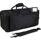 Protec Ip301d Ipac Double Trumpet Case Ip301d Black 22 X 8 5 X 10       New
