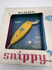 Vintage Eldon Snippy Electric Scissors W Box 3d Paper Toy Cut Outs 9401