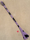 Scarce 1989 Vintage Mcnally Art Strumstick  Painted signed By Bob Mcnally   3868