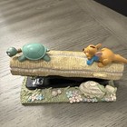 Vintage Disney Winnie The Pooh Stapler Roo   Turtle On A Log   Stapler Works