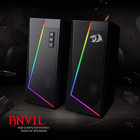 Gs520 Rgb Desktop Speakers  2 0 Channel Pc Computer Stereo Speaker With 6 Colorf