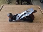 Vintage Stanley Bailey No4 1 2 Wood Plane  flat  Sole  Usa   Great Condition 