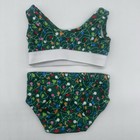Build A Bear Rare Christmas Sports Bra Underwear Set Christmas Bulb Teddy Outfit