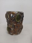 Hand Made Medieval Style Mosaic Art Glass Candle Votive Holder W  Gems Canada