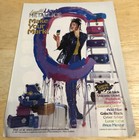 1997 Leo Dicaprio    Caboodles Liquid Metallics  - Vintage 2-sided Clipping