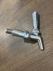 Stainless Steel Flow Control Beer Faucet Tap Short Shank Kegerator Draft Handle
