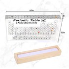 Periodic Table With 83 Kinds Of Real Elements Inside  Acrylic Periodic Table Of 