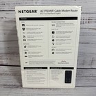 Netgear Ac1750 C6300 Black Wireless Dual Band Wifi Gigabit Cable Modem Router