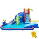Inflatable Water Slide For Kids Aged 3-10 With 520w Etl-certified Blower Used