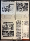 Dragstrip Riot  cool And The Crazy -original Press Book-fay Wray-scott Marlowe