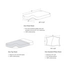 28  X 52  100  Natural Cotton Jersey Knit Toddler crib Sheet Set     3-piece Soft