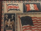 Antique Cigar Tobacco Flannel Felt World Flags Early 20th Century America