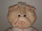 Fisher Price Vintage 1986 Puffalump Orange Peach Bear Cub  8006 W  Outfit 17 