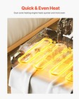 Dual Digital Heat Press Machine T-shirt Sublimation Transfer 12x10  Pressing