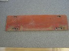 Cast Aluminum Fire Truck Tag Littlestown Pa Department Sign License Topper