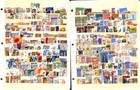 New Zealand Stamp Collection On 9 Stock Pages  Nice Selction Used Lot  fd 