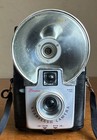 Vintage Kodak Brownie Starflash Outfit Camera Box W  Flash Bulbs Untested