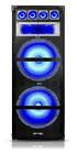 Dj Package W   2  Dual 15  1800 Watt Led Speakers amplifier mixer mic headphones