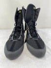 Size 11 Men   s Adidas Box Hog 4 Black Metallic Gold Boxing Shoes Gz6116 New