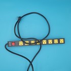 12 Outlet Long Power Strip  2100 Joules Surge Protector  6ft Power Cord