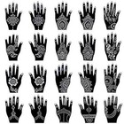  Henna Tattoo Stencil Kit temporary Tattoo Template Set Of 20 Sheets  20pcs-2