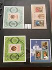 Great Britain British Colonies Stamps Souvenir Sheets Excellent Good Cv