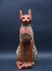 Rare Ancient Egyptian Artifacts Of Authentic Figurine Of Egyptian Goddess Bastet
