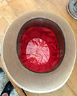 Custom Bohlin Nutria Equestrian Bowler Child s Western Derby Hat Signed Inside
