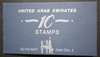 Uae 25 Yrs 1st Shipment Crude Oil From Abu Dhabi Stamps Booklet 1987-zziaa